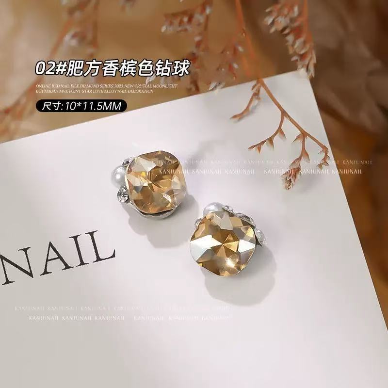 Z185-완성된 다이아몬드 더미-샴페인 레시피