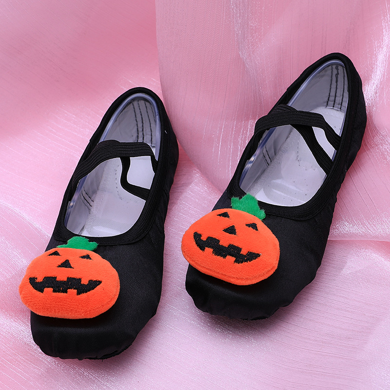 Cross-border New Products Halloween Dance Shoes Soft Sole Practice Stage Performance Body Ballet Dancing Yoga Cat Claw Shoes for Women