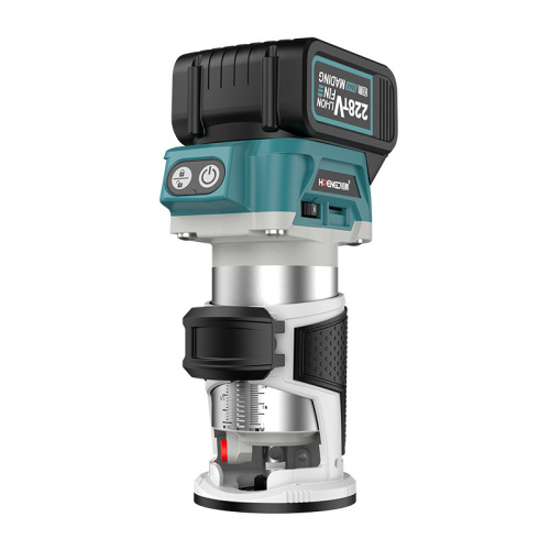 Brushless lithium battery trimming machine, multi-function grooving tool, trimming, digging, engraving machine, small gong machine, handheld bakelite milling machine