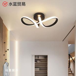 Corridor Aisle Light Balcony Light Led Modern Minimalist Wall Light Scandinavian Creative Living Room Entrance Light Iron Wall Light