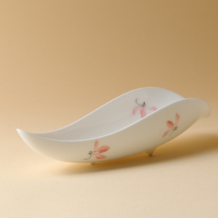 Lejia Hand-painted Phalaenopsis Scented Tea with Tea Lotus Tea Spoon Tea Set Tea Ceremony Accessories Awakening Tea Set Kung Fu Tea Set Tea Set Tea Set