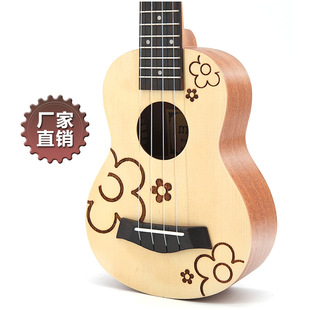 21 inch Ukulele Ukulele Ukulele spruce small flower Ukulele Mini Guitar