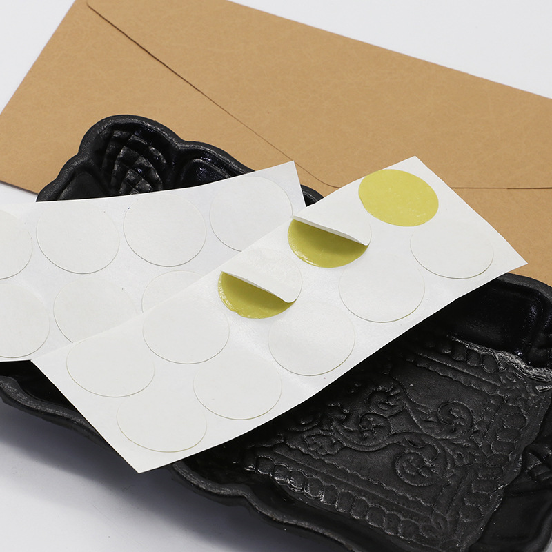 Sello de pintura de fuego 3M adhesivo de doble cara adhesivo etiqueta engomada de la etiqueta del oído pequeño sello de pintura de fuego etiqueta engomada del sobre de sellado