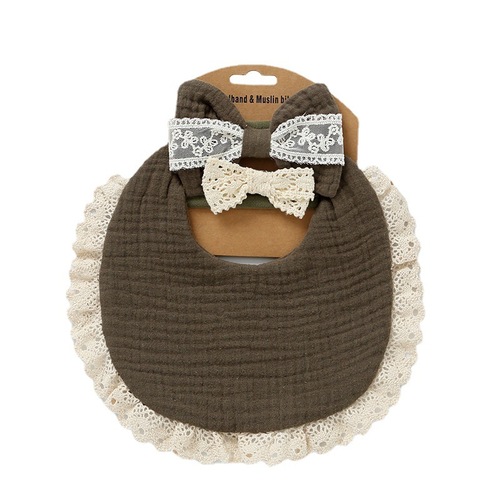 Baby pure cotton gauze bib saliva napkin baby anti-vomiting newborn bib for men and women all seasons absorbent bib spring and autumn