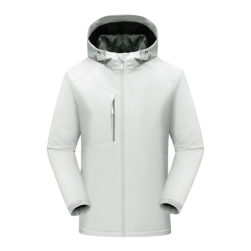 Personalizada invierno hombre deportivo al aire libre a prueba de viento impermeable chaqueta cálida chaqueta hombre empresa ropa de grupo 3 en 1