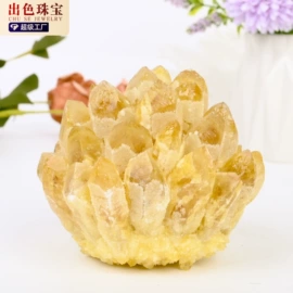 水晶工艺品;宝石工艺品;招财摆件