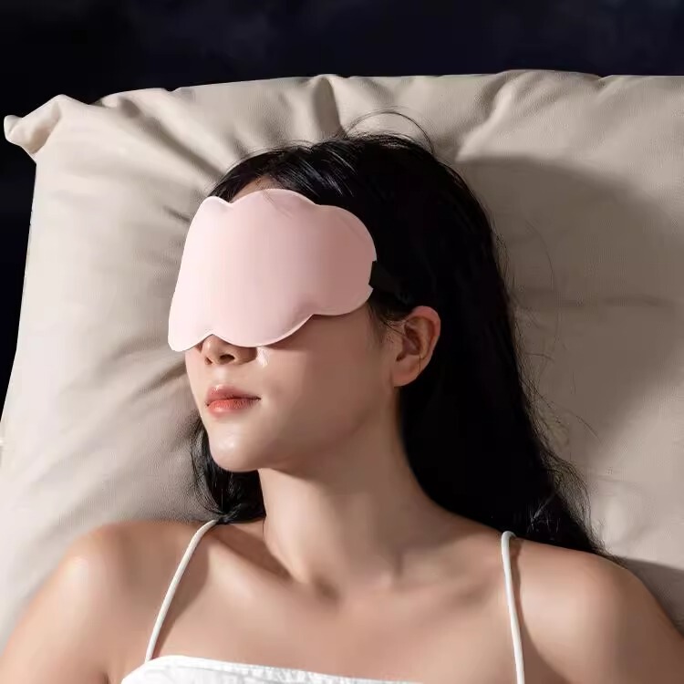 3D立体クラウドスリーピングアイマスク、遮光、通気性、男性と女性の目の疲れを和らげ、睡眠用の非氷湿布|undefined