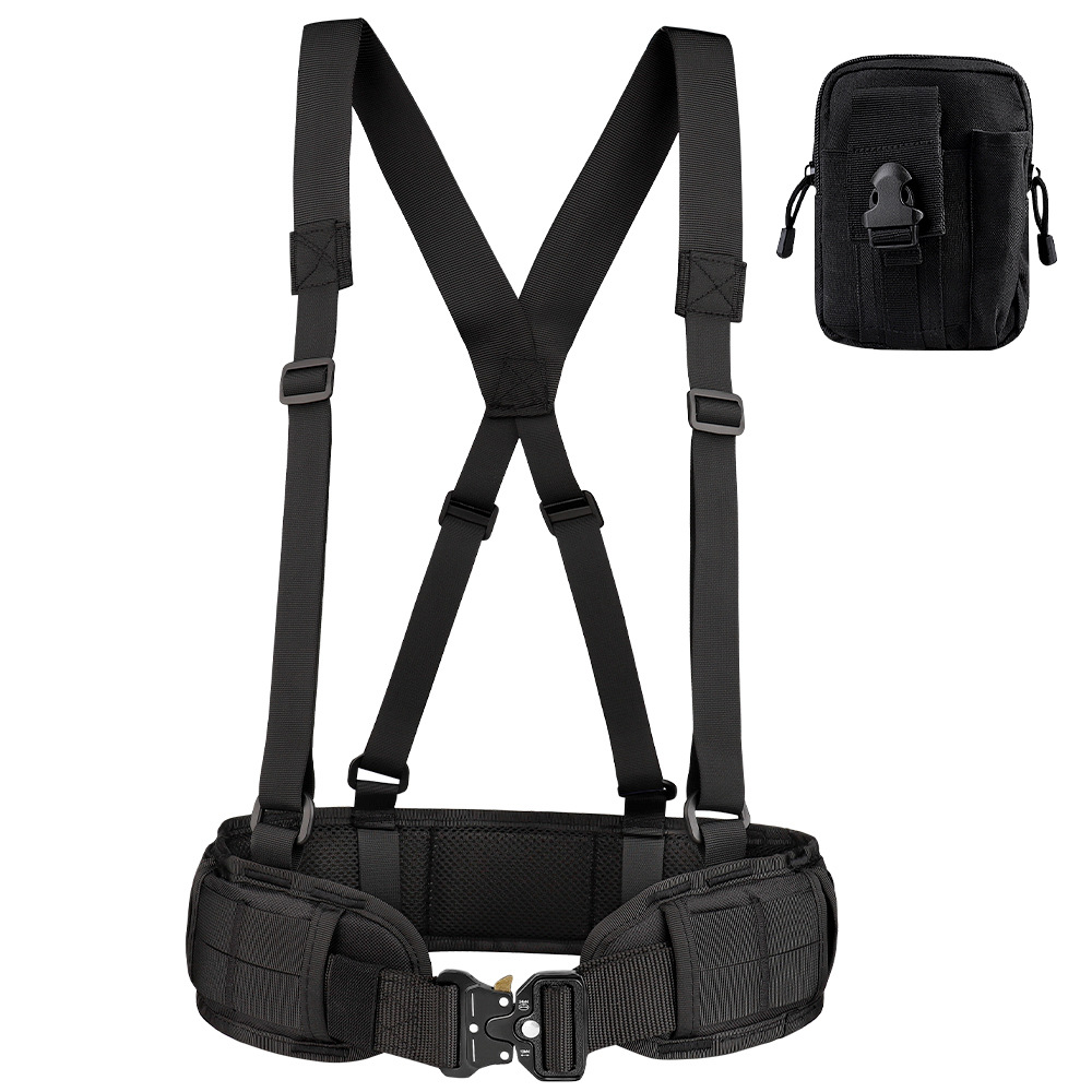 벨트 블랙 + 허리 블랙 + 스트랩 블랙 + 가방