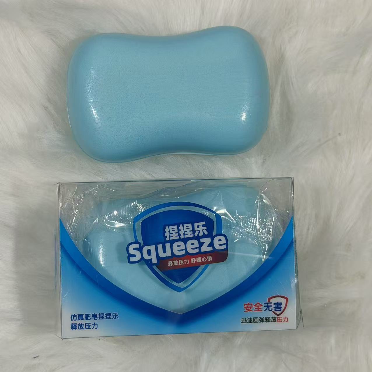 Humedecido suave fragancia pegajosa lenta imitación barra de mantequilla de rebote lento pellizco Le alivio de compresión modelo accesorios humedecido suave sensación de regalo