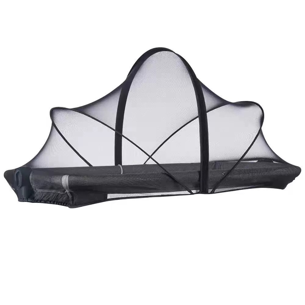 Mosquiteros para bebés Cama de cuna plegable Cama de bebés Tent Zipper Mosquito Cover Baby