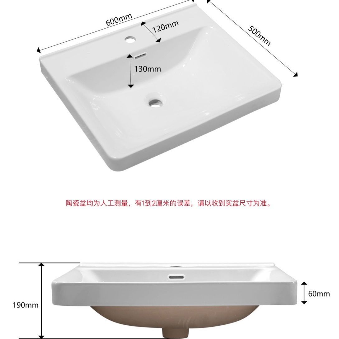 Countertop Basin Washbasin Ceramic Washbasin Single Basin Basin Art Basin Export Bathroom Building Washbasin