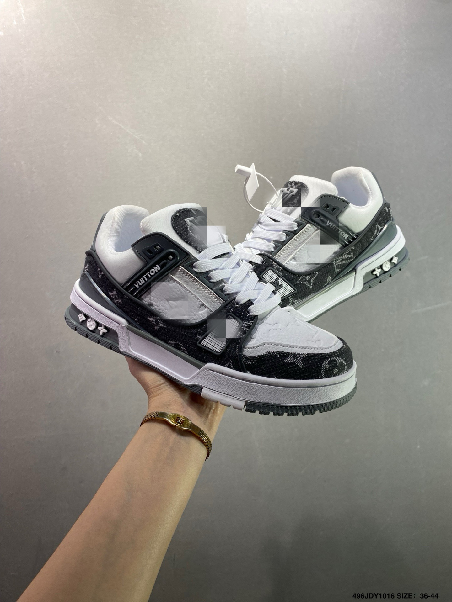 Comercio exterior transfronterizo L Putian moda casual impresión de tendencia zapatillas deportivas masculinas y femeninas parejas retro moda versátil V