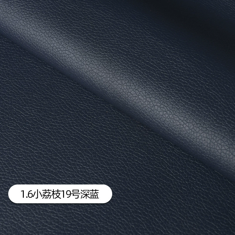 Litchi pattern leather surface 1.6 width small pebble pattern artificial leather self-adhesive sofa repair subsidy refurbished leather material