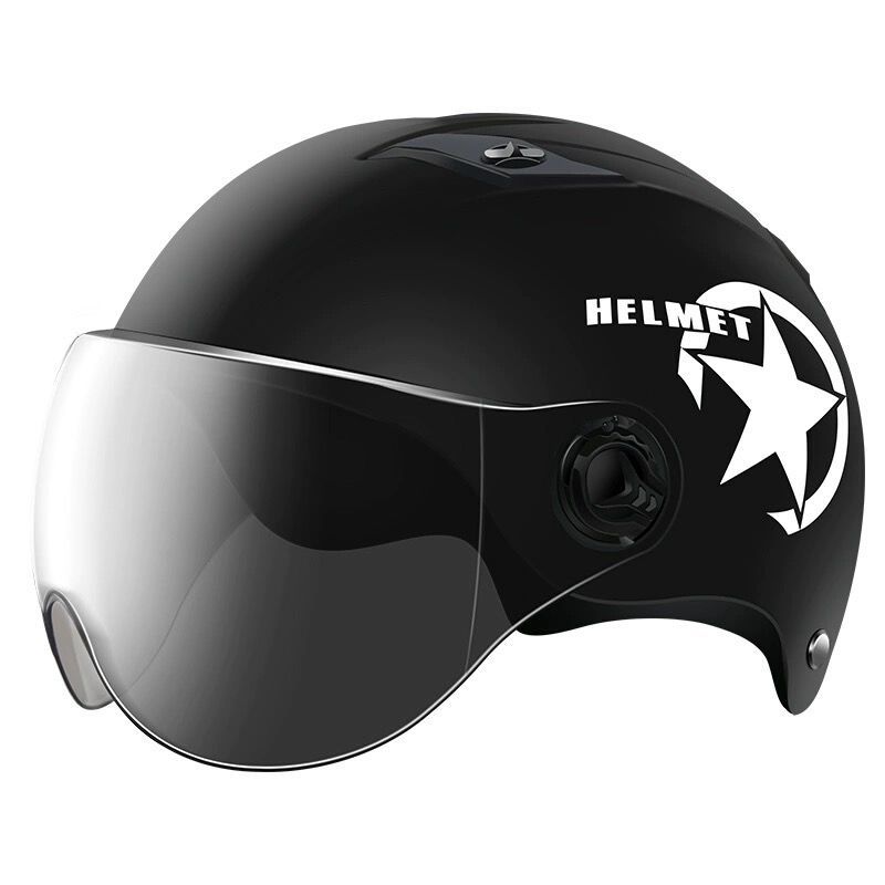 Universal electric half helmet for cycling