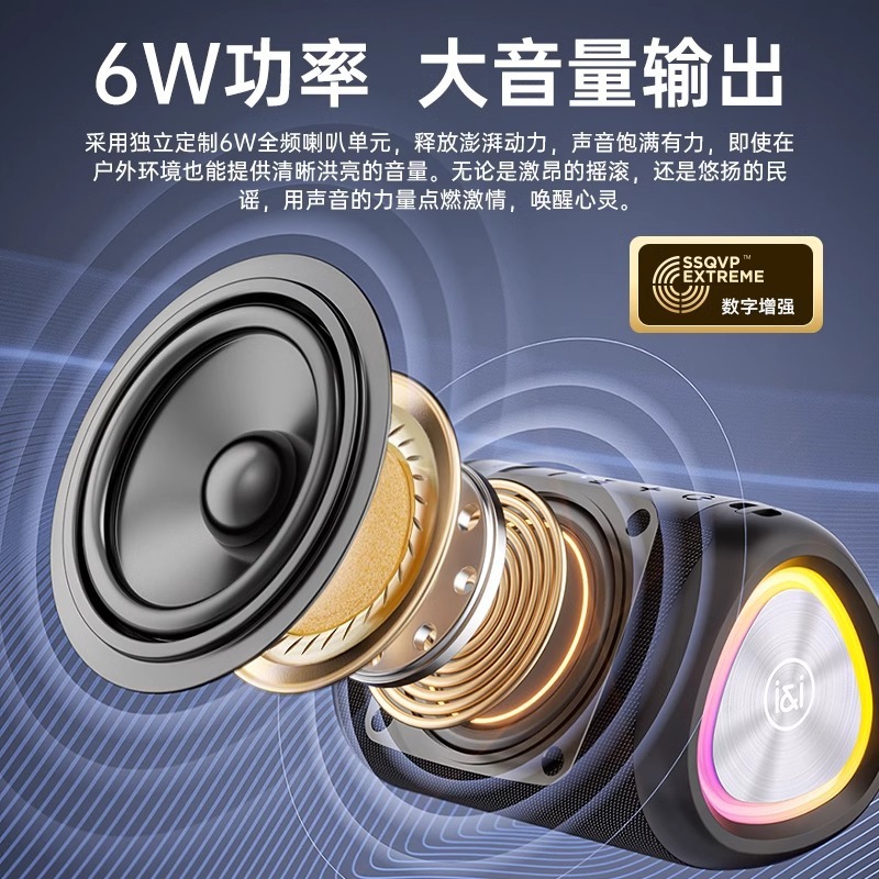 索愛S37 bluetoothスピーカーの新型無線携帯型屋外高音質音響家庭用車載サブウーファ|undefined