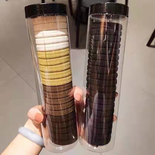 20 pack of high elasticity hair ties wholesale headbands seamless rubber bands summer simple elegant towel loops for women