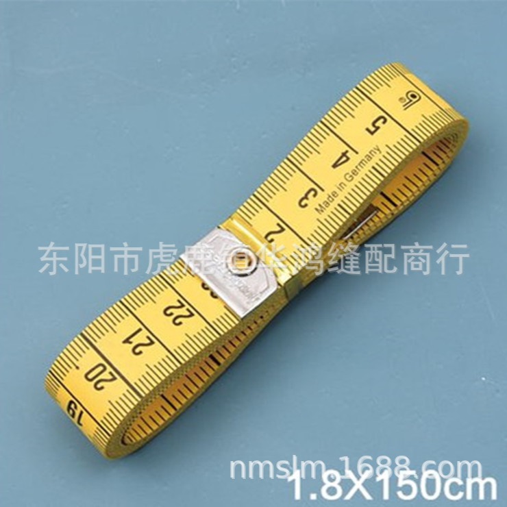 皮尺 黄色服装尺 公英制量衣尺 裁缝尺 布皮尺79204