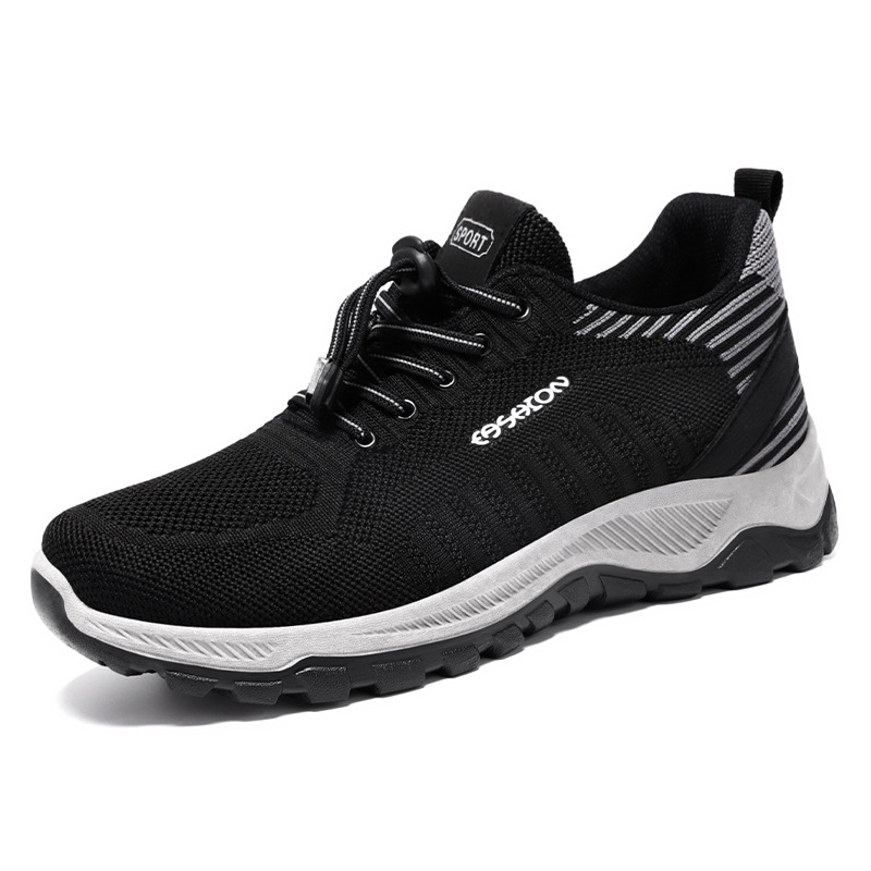 Zapatos de hombre de primavera zapatos de movimiento, zapatos casuales cómodos, zapatos de malla poco profundos, zapatos simples para hombres