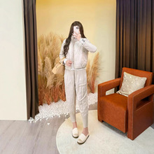 厂家直供秋季新款三宅褶皱棉衣女装短款拉链开衫时尚休闲防寒外套