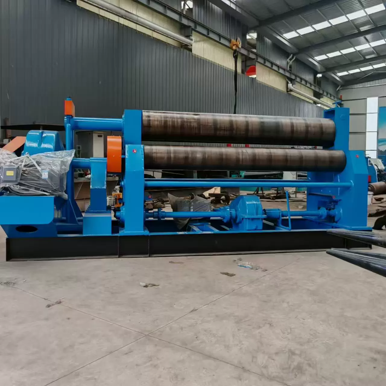 卷板机25-2500自动卷圆机机械传动三辊卷板机厂家优惠跨境