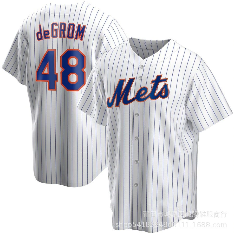 2020 новый бейсбол джерси оптовая Mets #48 Jacob Degrom Джерси
