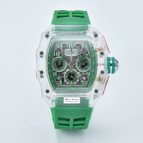 Transparent shell-green