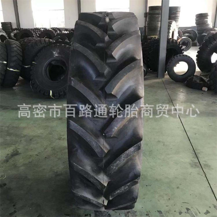 批发大马力拖拉机轮胎480/80R38全钢丝子午线人字花纹轮胎
