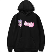 圆领连帽卫衣少女秋春季薄款宽松大版休闲时尚定上衣订货有吊牌