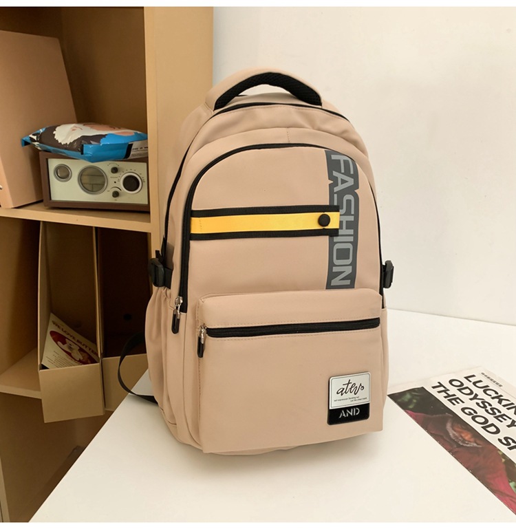 Kids Backpacks New Fashion Trend Backpack Large Capacity Outdoor Leisure Travel Bag Computer Bag Men's Backpack Student Schoolbag_voghion.com