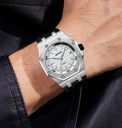 KINYUED Automatic Mechanical Calendar Night Light Water-Resistant Men's Watch Fashion Men's Watch Cross-Border Mechanical Watch