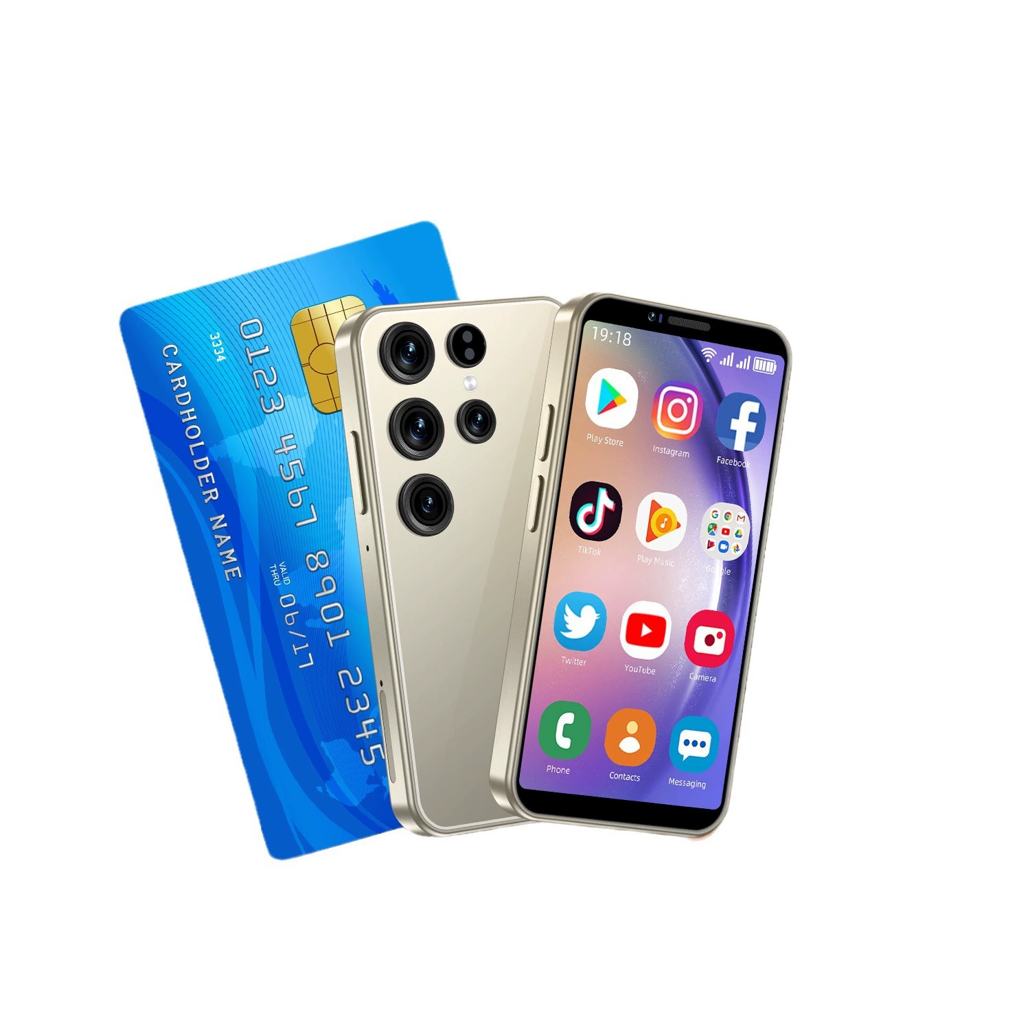 Новый Android-смартфон S24+ UITRAMINI, экспортная модель, недорогой, оптовая поставка