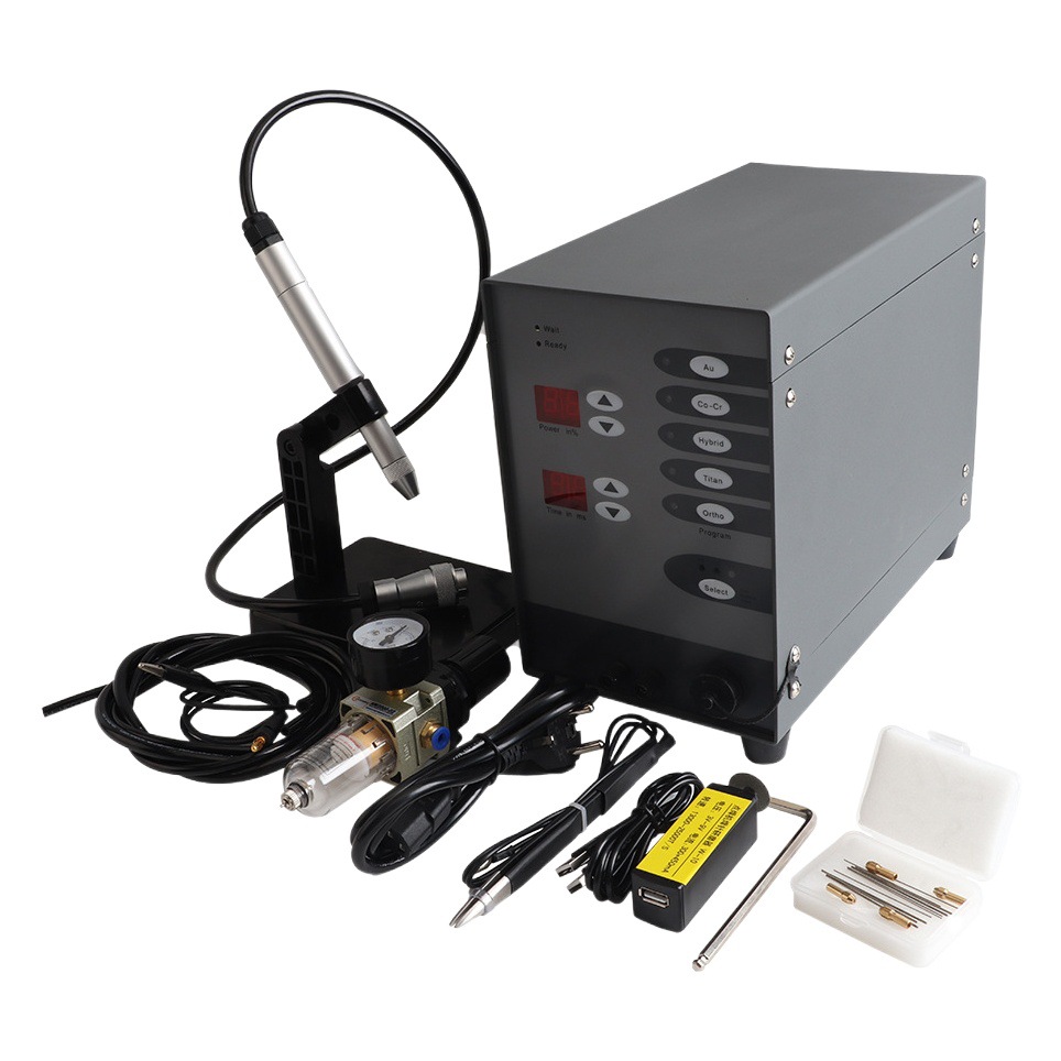 De alta potencia Dental Ortodoncia máquina de soldadura por puntos automática CNC táctil máquina de soldadura de arco de argón máquina de soldadura de oro y plata joyería de soldadura