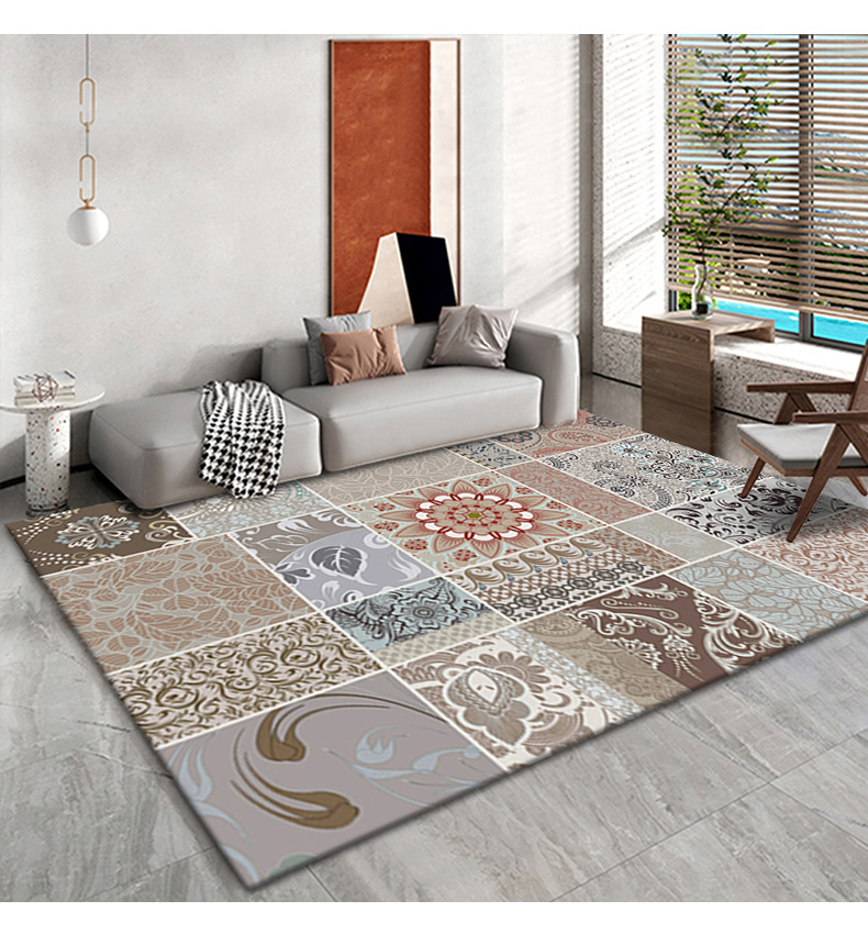 欧式复古地毯,卧室客厅满铺毯,沙发茶几毯,酒店民宿地毯