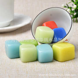 厂家供应夜光石原石方块发光石鱼缸装饰造景石儿童挖宝淘矿石批发