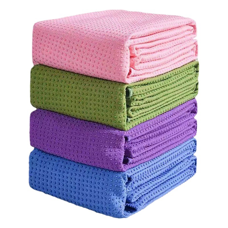 Yoga mat non-slip paving towel yoga studio sweat-absorbent yoga blanket yoga towel fitness blanket to send net bag wholesale a generation of hair