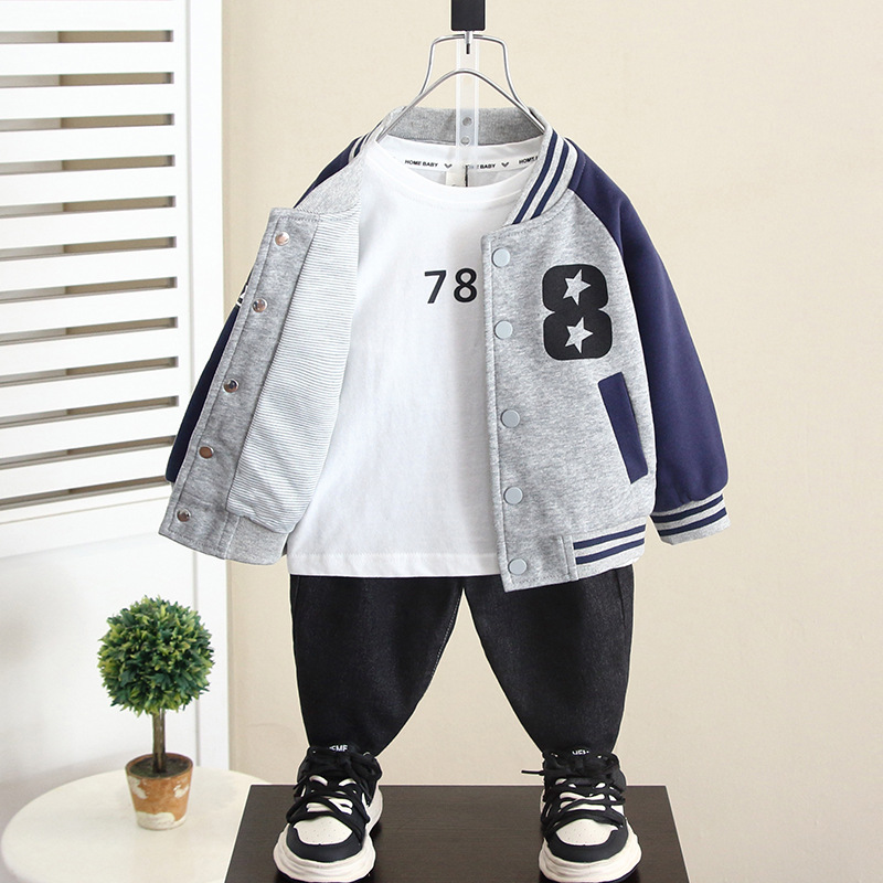 5888 Chaqueta de dinosaurio para niños Otoño Camisa con capucha de estilo occidental para niños 2024 Nuevo estilo Niño bebé Primavera y otoño Moda