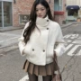 韩国新品冬季保暖双排扣