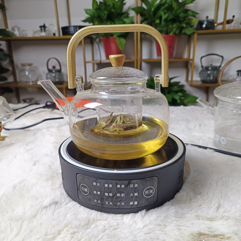 12단 전기 세라믹 스토브 블랙 + 1L 리프팅 빔 주전자