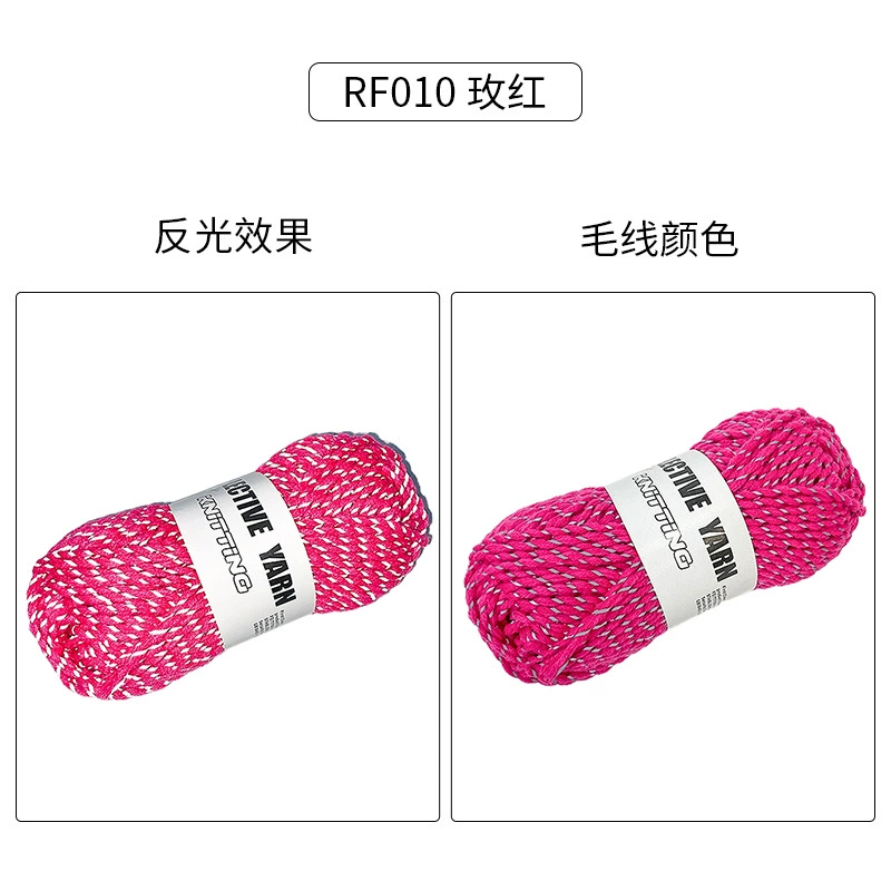 Woolen retroreflective hat, woven sweater