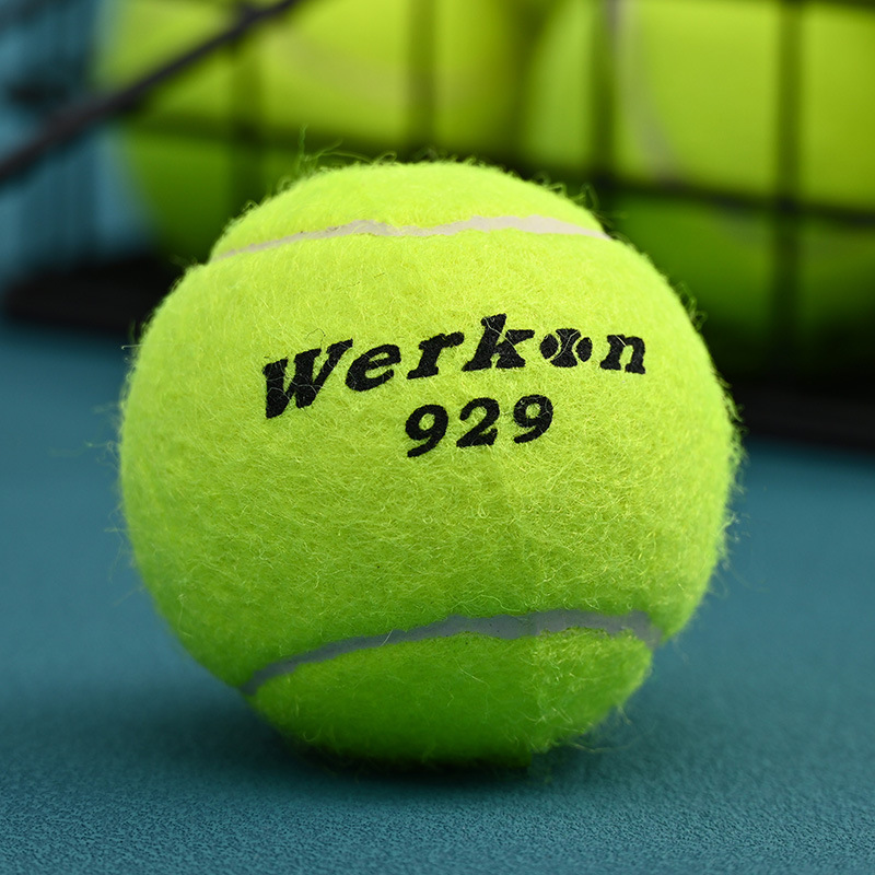Wholesale tennis balls for outdoor sports training, high-elasticity and durable bulk tennis balls, sports equipment practice balls