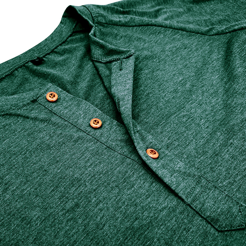 autumn and winter men's long-sleeved T-shirts, men's bottoming shirts, men's t-shirt clothing processing_voghion.com