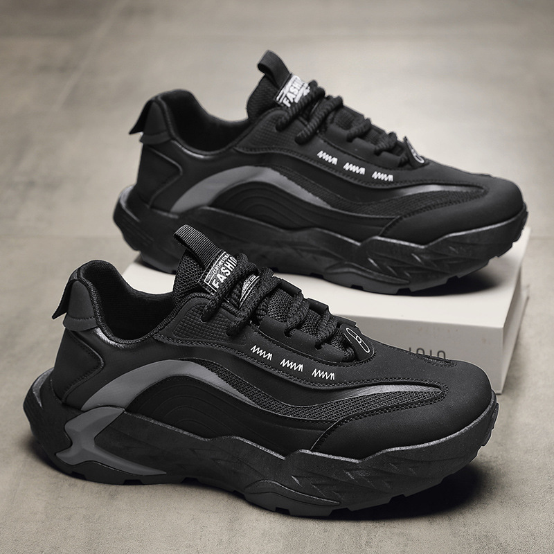 Zapatos de hombre 2024 otoño nuevos zapatos deportivos transpirables, zapatos casuales para hombres, tendencia universal, zapatos de color al aire libre para caminar.