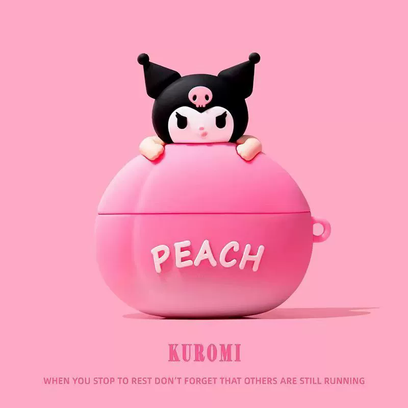 Защитная крышка для AirPods (совместимо с Apple), PVC дизайн мультфильм с крючком — подходит для AirPods 1/2/3/Pro/4