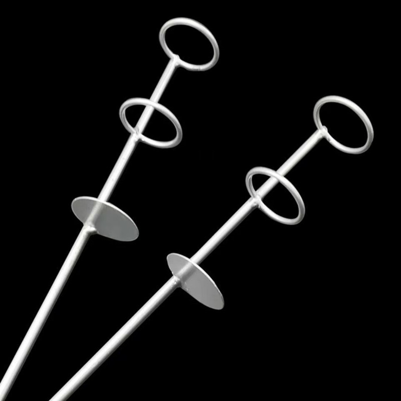 Customized Sea Rod Holder, Throwing Rod Ground Plug Holder, Wholesale Simple Outdoor Fishing Rod Holder, Double Ring Ground Plug Manufacturer