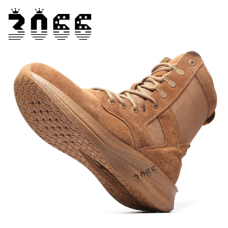 Botas tácticas marrones con placa de carbono – zapatos para correr, amortiguación cómoda, evaluación física