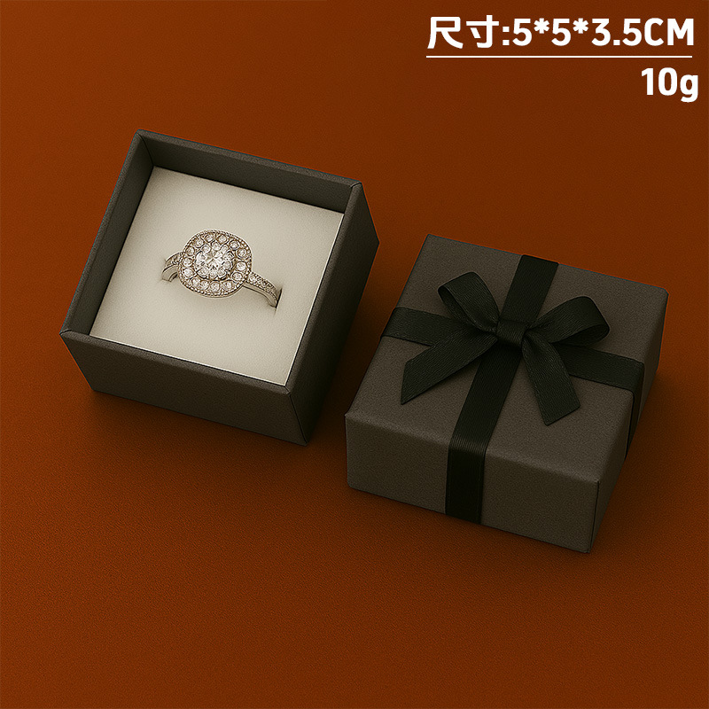 Caja de papel cubierta de cielo y tierra de nubes Caja de embalaje de joyería de estilo ins Collar multifuncional Pendientes Anillo Caja de regalo al por mayor