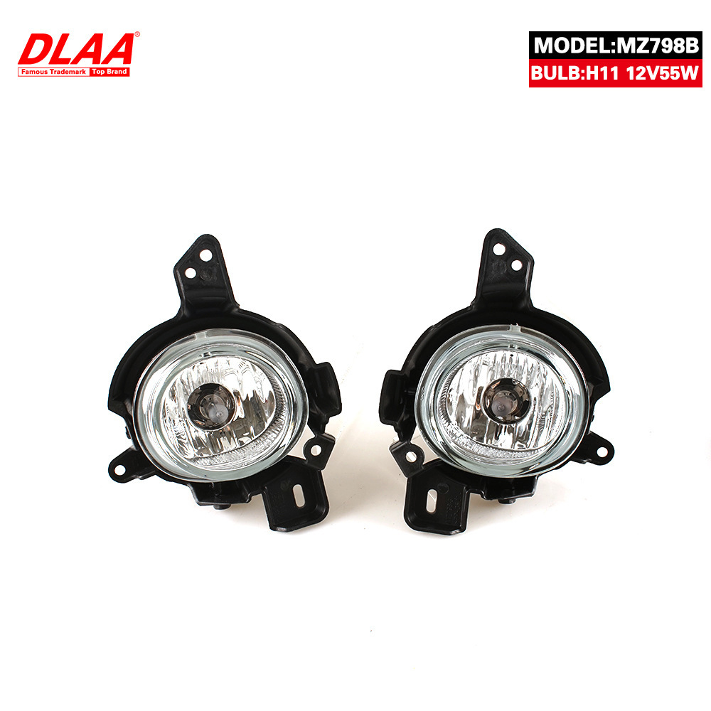 Aplicable a 15 16 17 años Mazda 2 conjunto de lámpara de niebla delantera de importación Mazda luz de viaje diurna luz de barra delantera