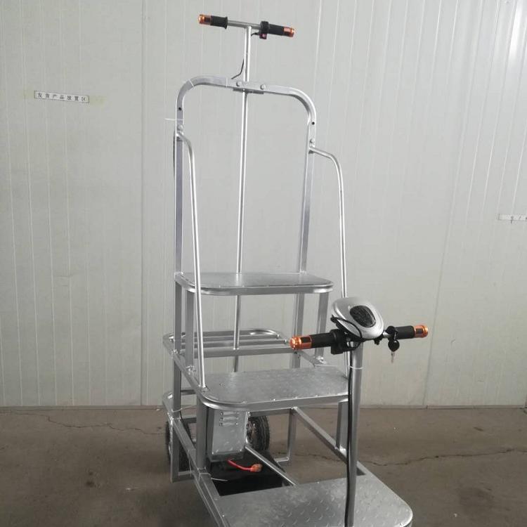 Gran capacidad de carga eléctrica para la observación de gallinas de baja velocidad de prevención epidémica de vehículos de patrulla artificial