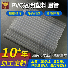 PVC透明塑料圆管花园浇水圆形排水管多规格多用途PVC硬管加工厂