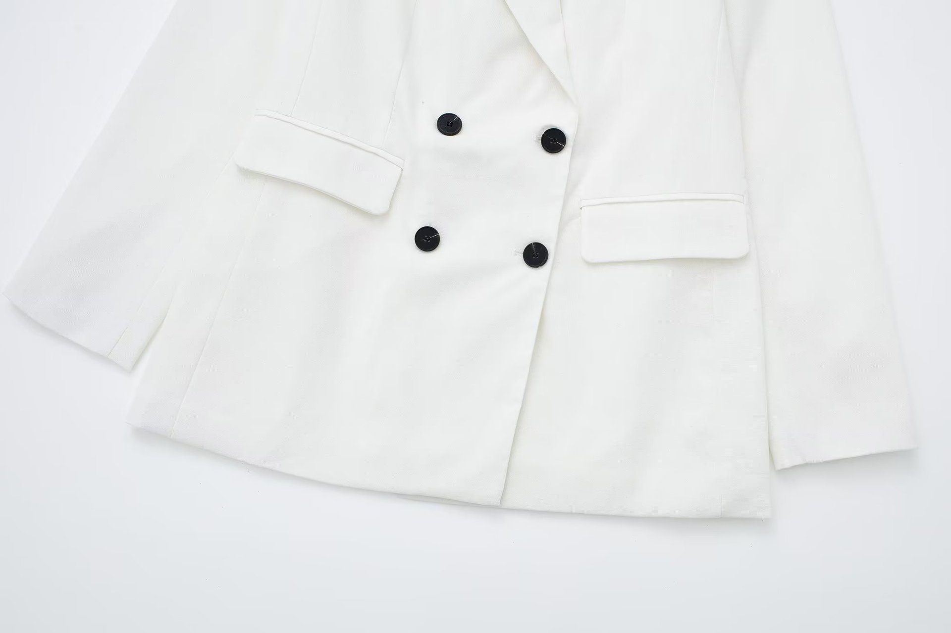 157g Weight Long Sleeve Sleeve Length Viscose fiber Fabric Type Pants Sets Sets Type 3 Pieces Set Quantity Daily Occasion Turndown Neckline Regular Fit Fit Type Solid Color Pattern Summer, Spring Season Women's Gender Business, Classic Style Style Women's Long Sleeve Blazers Business Classic Style Solid Color 127